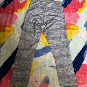 Lululemon Athletica Gray Leggings with Tapered Design